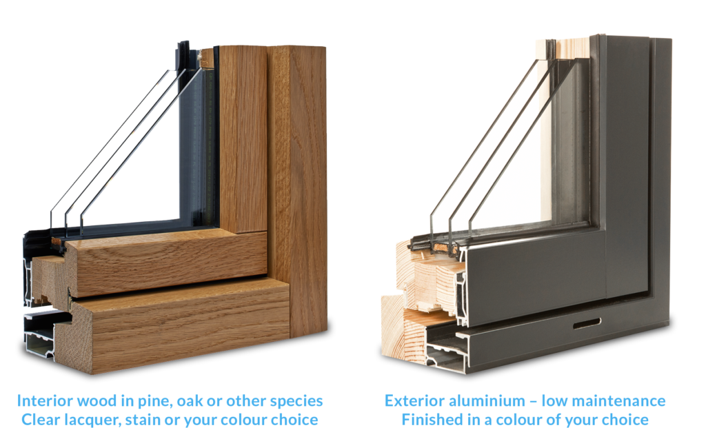 Design Triple Glazed Composite Windows