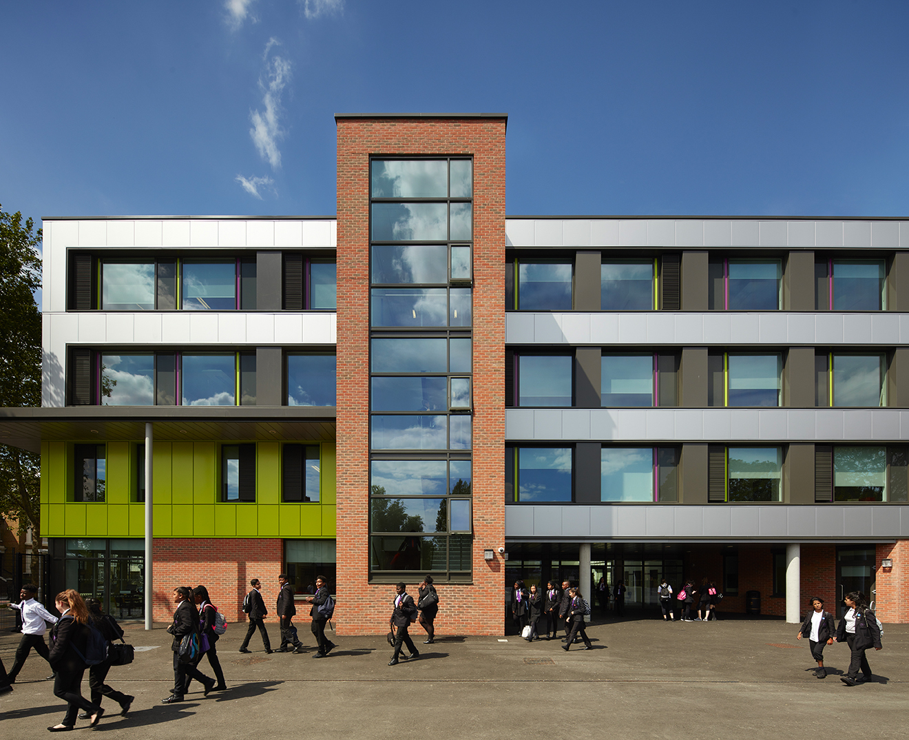 composite windows for education developments