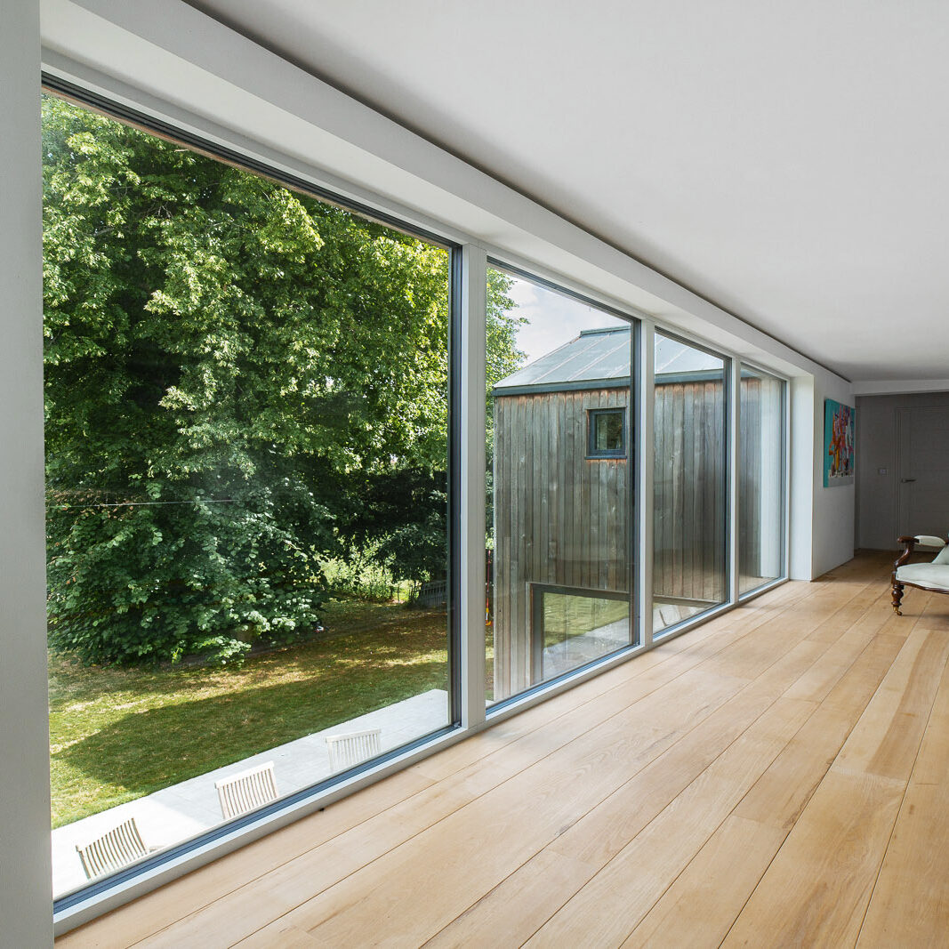 composite windows for contemporary new build
